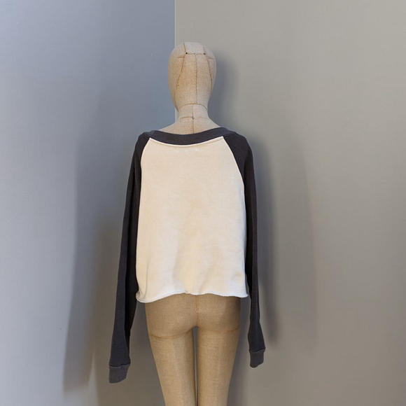 Wildfox Cocktail Connoisseur Sweatshirt - White/Black - Size S - Picture 6 of 10